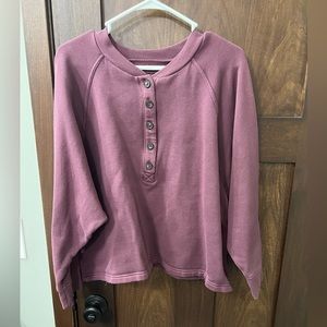 Madewell Henley Sweatshirt